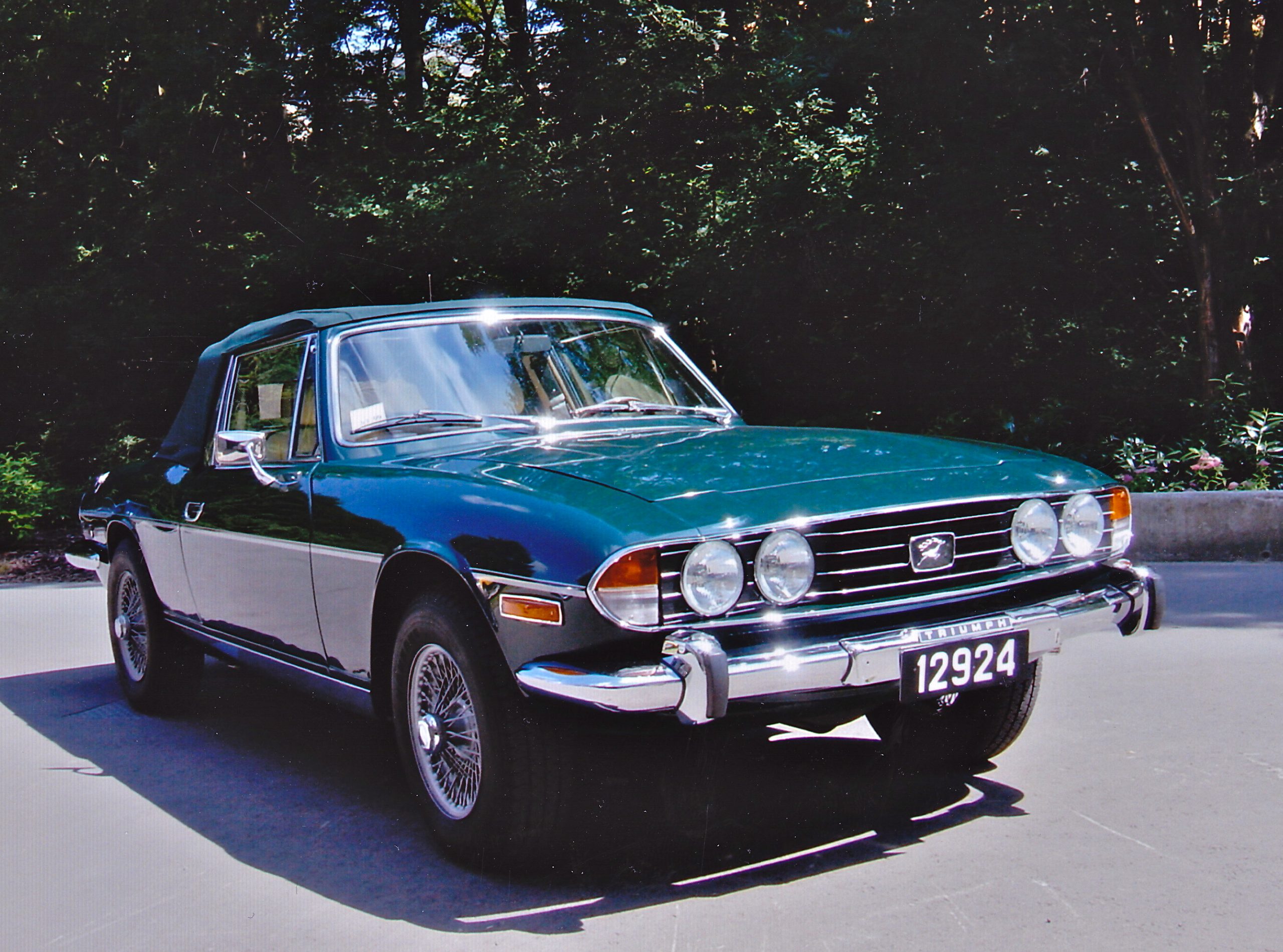 Triumph STAG Veteran & Vintage Car Club Luxembourg VVCCL